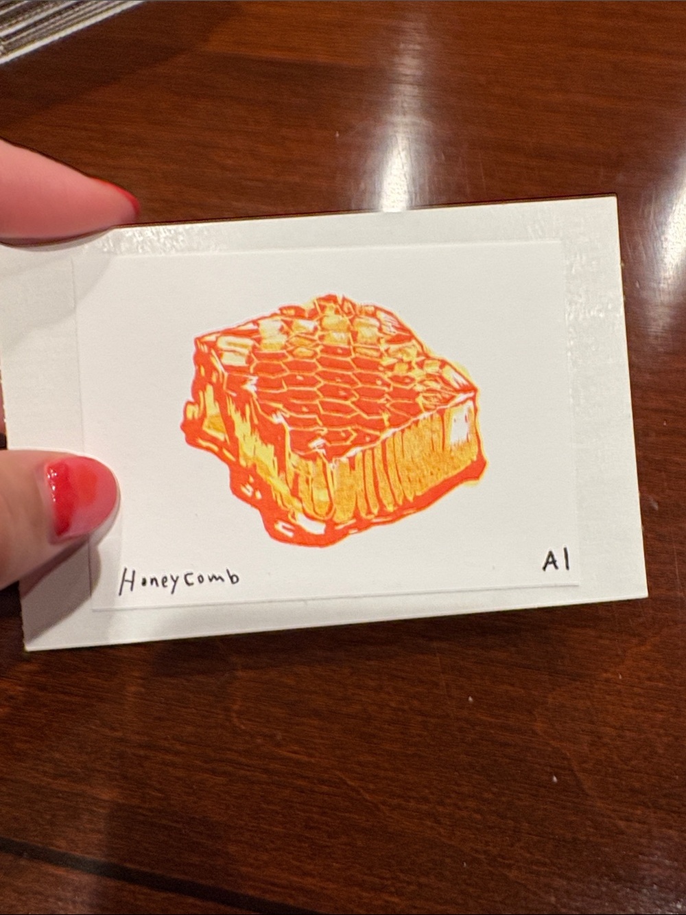 Anastasia inciardi mini print honeycomb